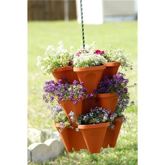 5-Tier Strawberry Planter Pot, 5 Pots - Picture 3 of 6